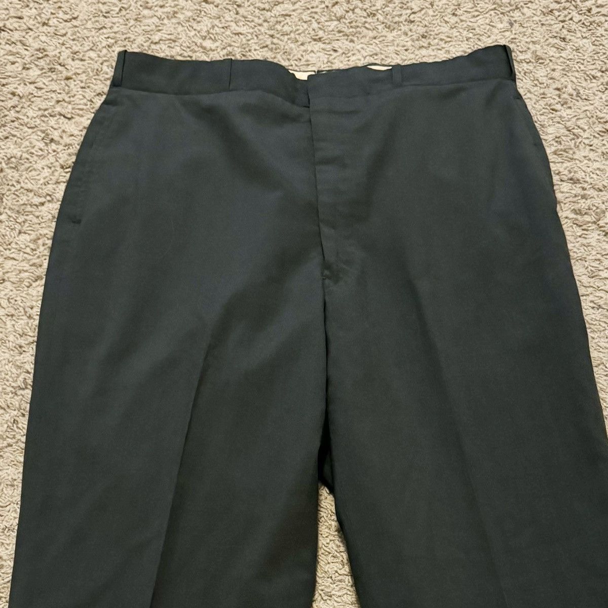 Vintage VINTAGE OLIVE GREEN MILITARY TROUSERS! Size US 34 / EU 50 - 2 Thumbnail