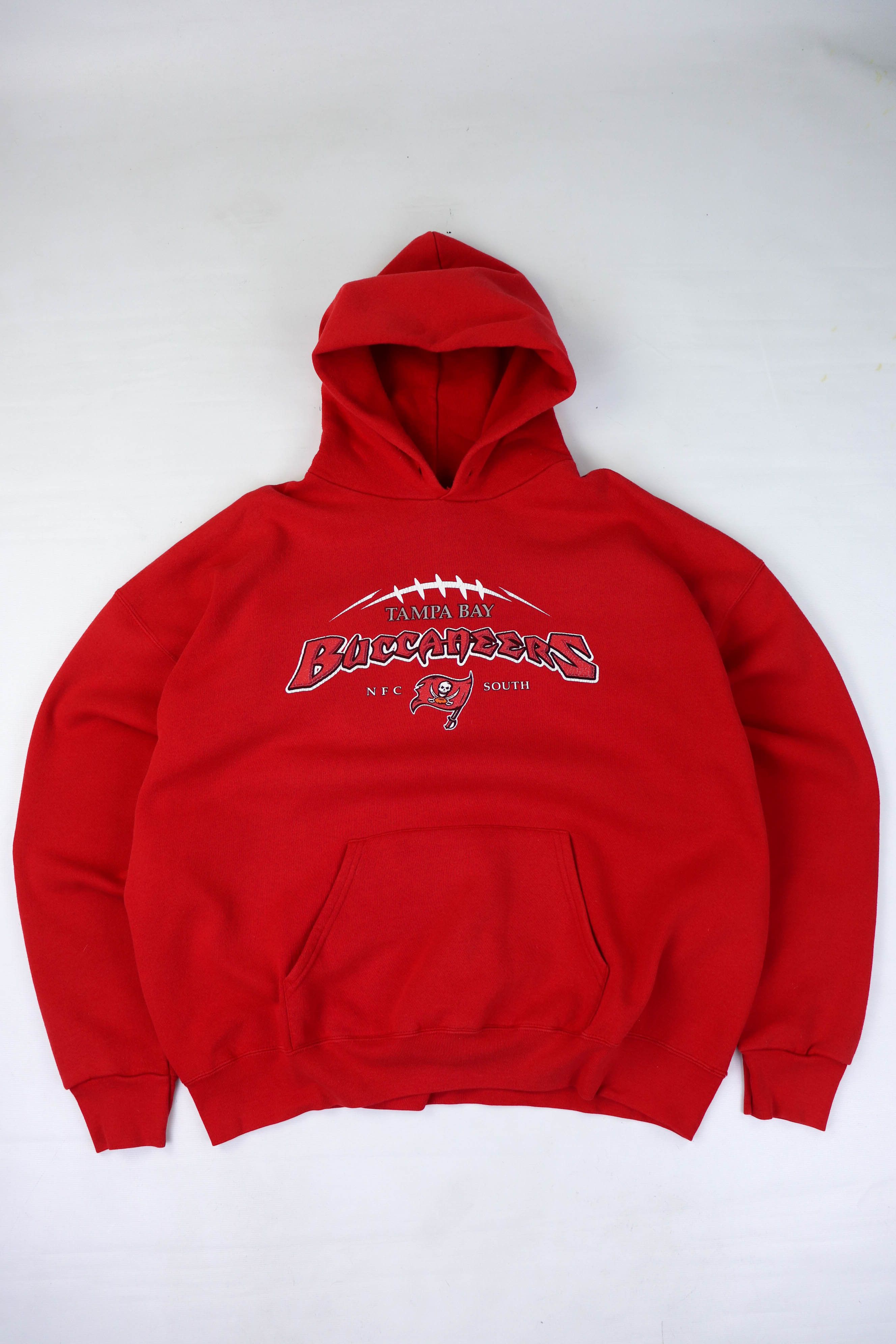 NFL Tampa Bay Buccaneers NFL 2000s Vintage Red Hoodie Size US XXL / EU 58 / 5 - 1 Thumbnail