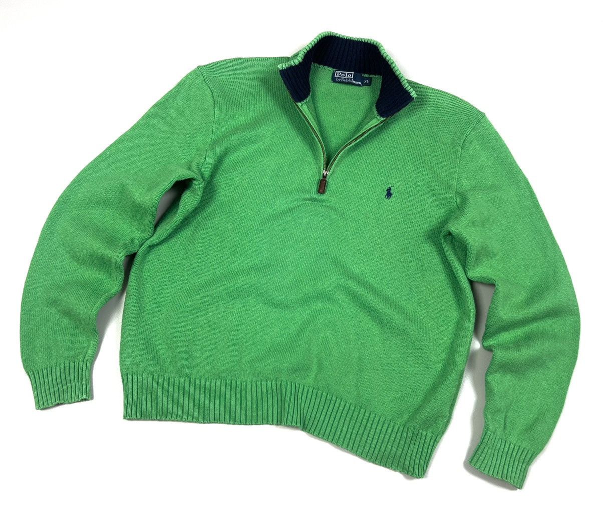 Vintage Polo Ralph Lauren 1/4 Zip Sweater Men’s Size L/XL