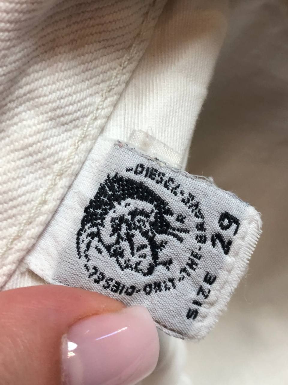 Diesel shorts Diesel Streetwear white Y2K Vintage denim Size US 29 - 3 Thumbnail