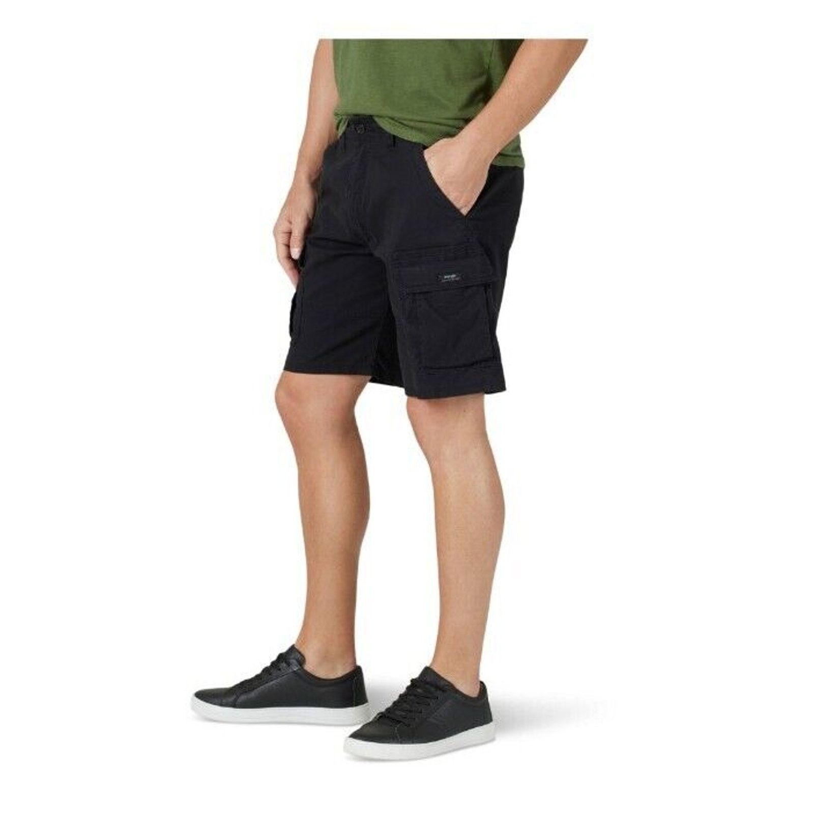 Wrangler Wrangler Cargo Shorts Men's 46 Black Relaxed Fit Soft Cotton Size US 44 / EU 60 - 4 Thumbnail