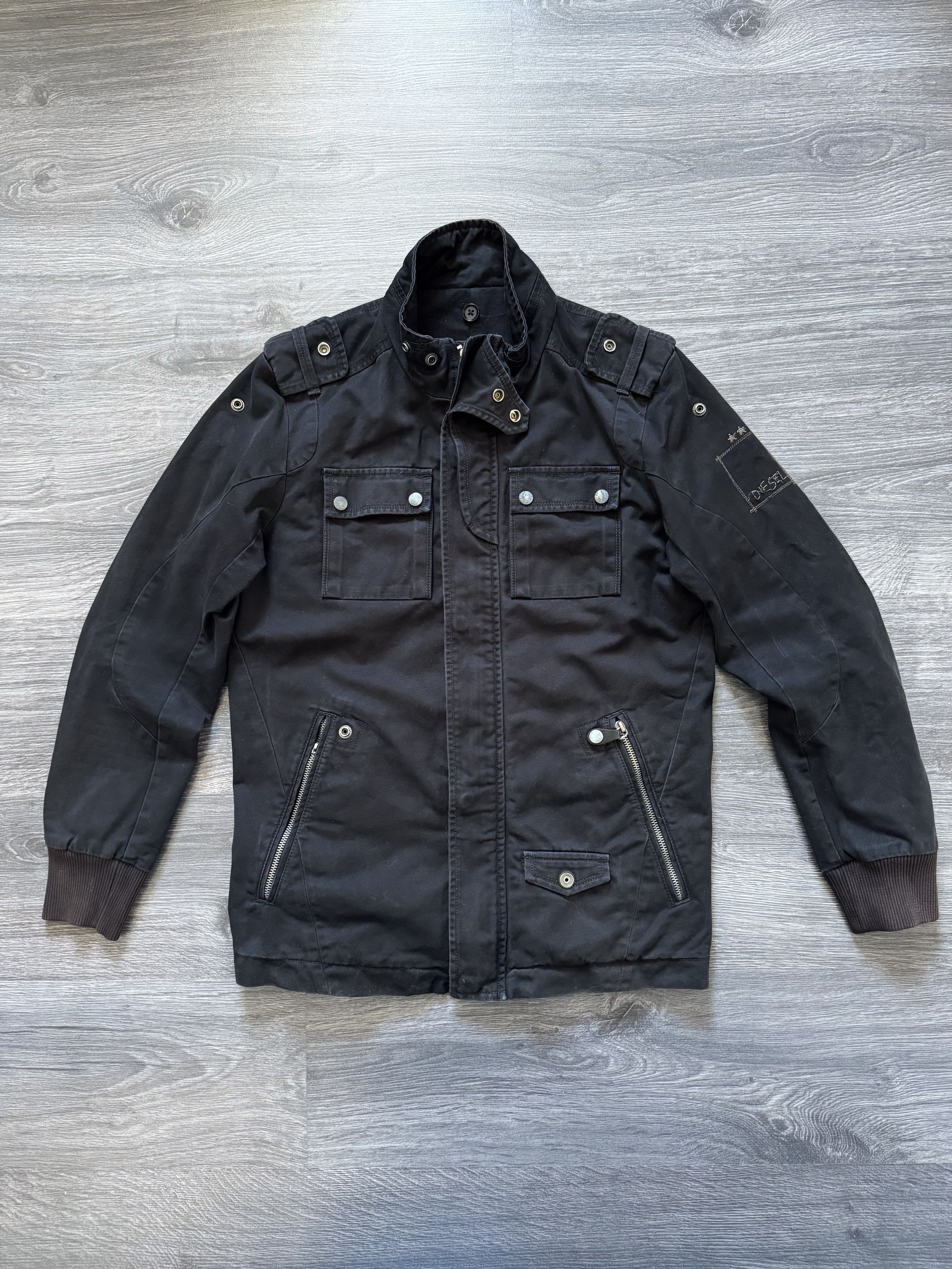 Diesel Vintage Diesel Multi Pocket Field Jacket Utility Cargo Size US M / EU 48-50 / 2 - 4 Thumbnail