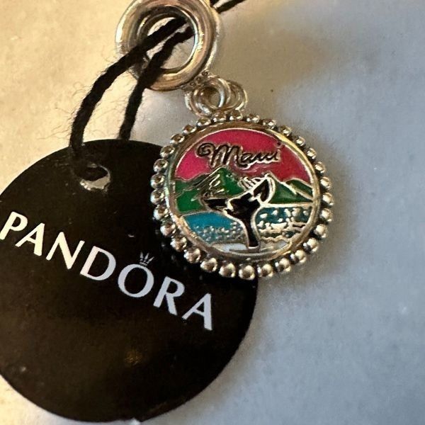 pandora Authentic Pandora, Maui Hawaii State Travel Destination Dang Size ONE SIZE - 3 Thumbnail