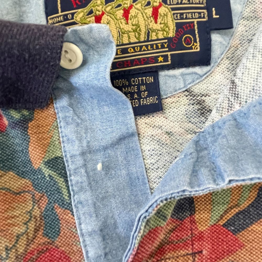 Chaps Ralph Lauren CHAPS by Ralph Lauren “Jungle Print” Polo - Made in USA. - L Size US L / EU 52-54 / 3 - 4 Thumbnail