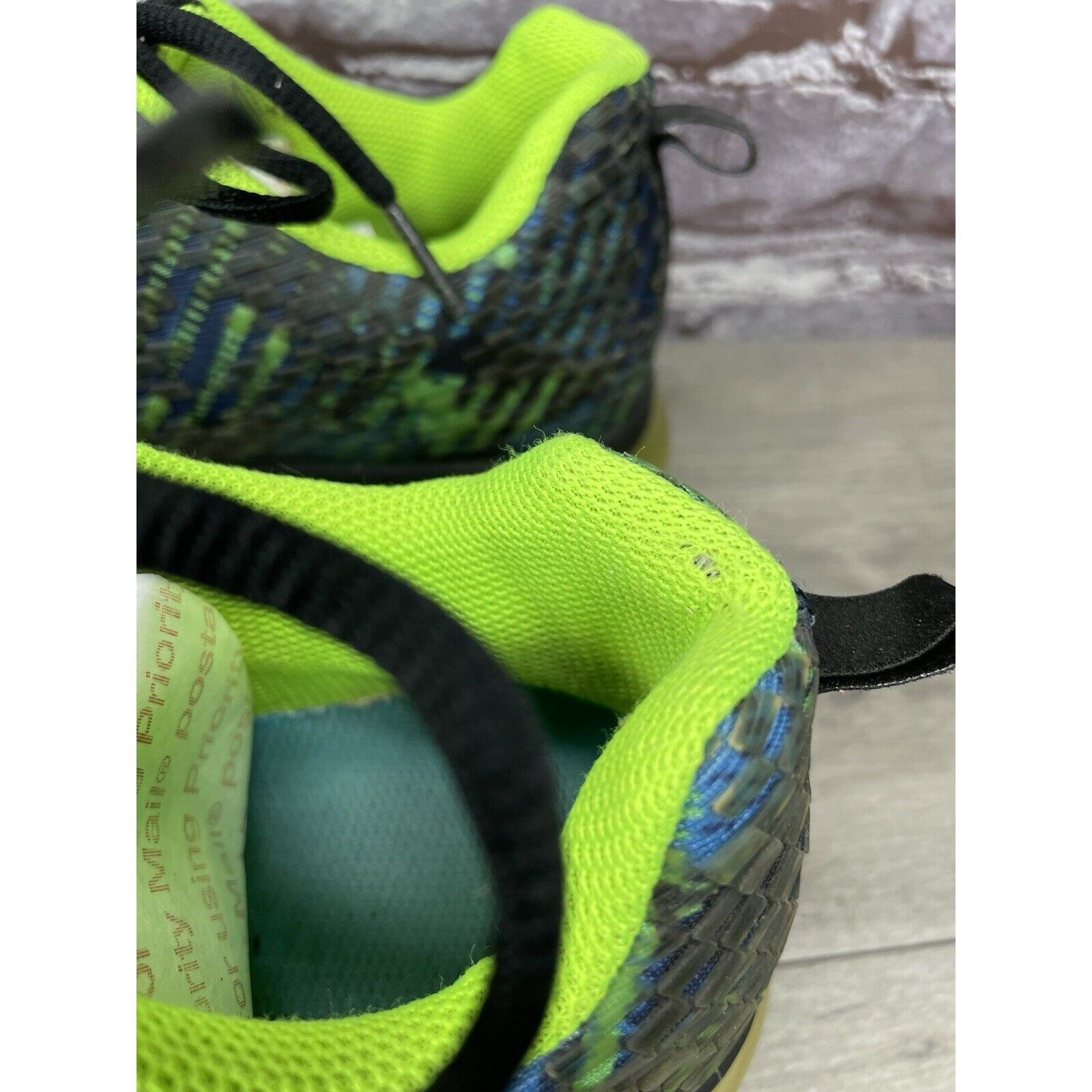 Other Anta Green Blue Synthetic Lace Up Gym Basketball Shoes Men’s Size US 9 / EU 42 - 13 Thumbnail
