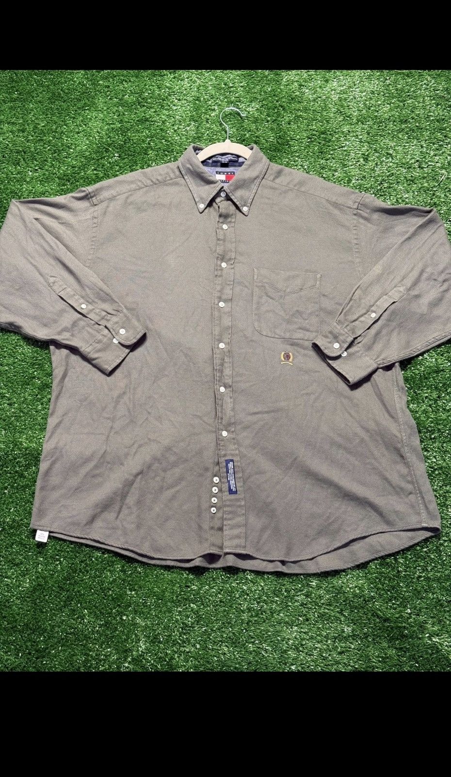 Tommy Hilfiger tommy hilfiger vintage button up shirt Size US XL / EU 56 / 4 - 1 Thumbnail