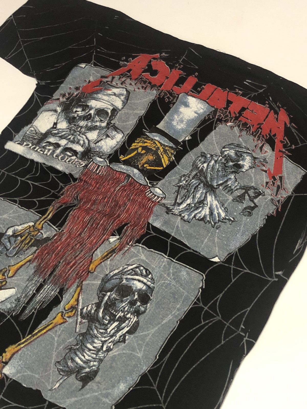 Band Tees Vintage Metallica Ringmaster Pushead OVP Tee T-shirt 1992 Size US M / EU 48-50 / 2 - 4 Thumbnail
