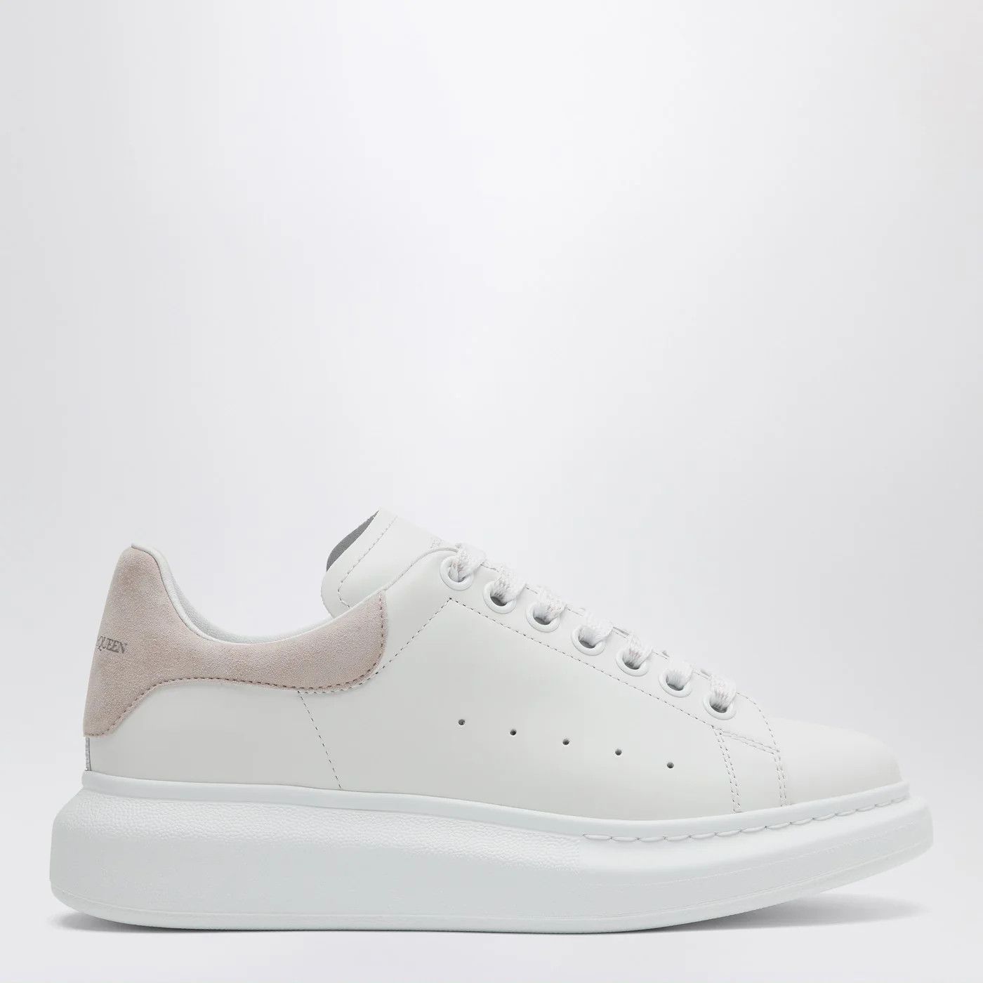 Alexander McQueen o1d2blof0426 Oversize Sneakers in White/Patchouli Size US 9 / IT 39 - 1 Thumbnail