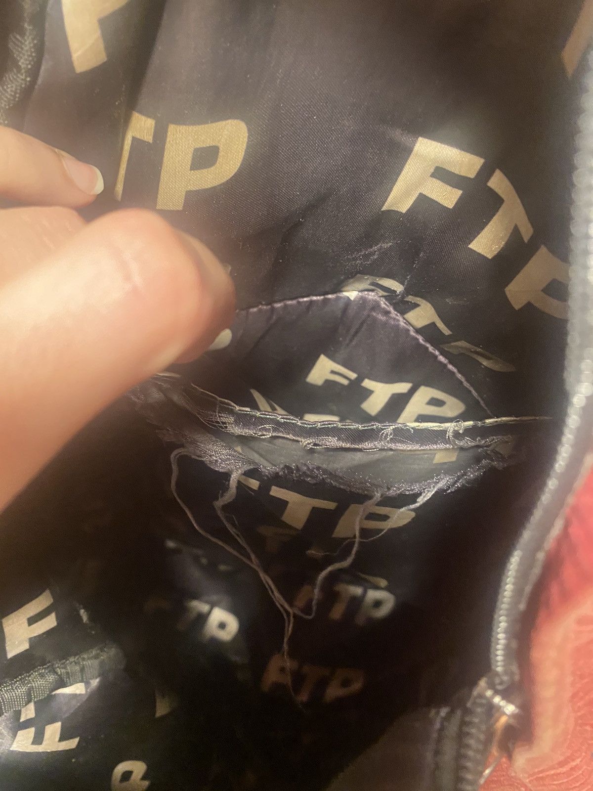 Fuck The Population FTP corduroy backpack Size ONE SIZE - 4 Thumbnail