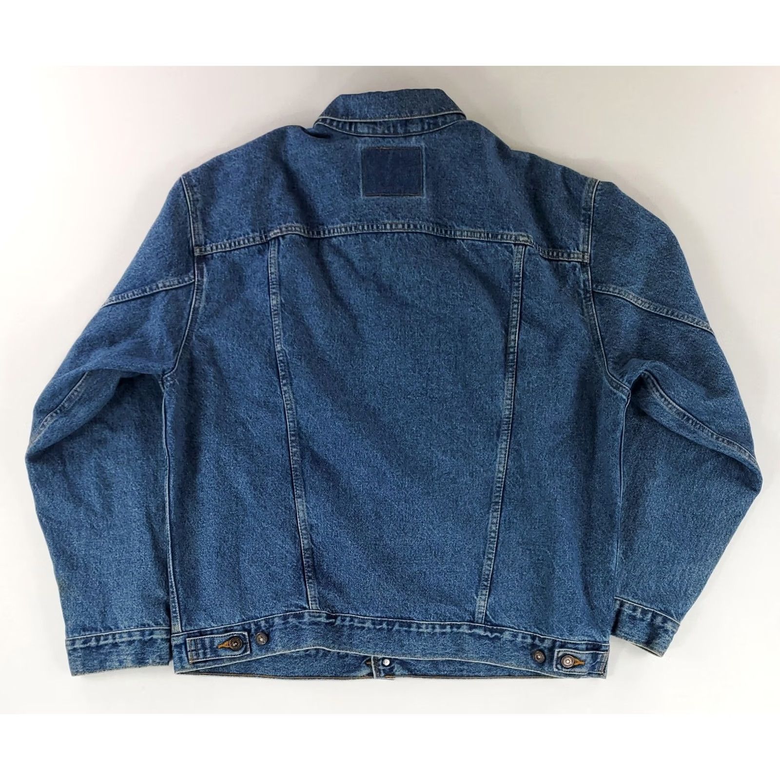Levi's Levi's Trucker Jacket Blue Mens XL Relaxed Jacket Regular Cotton Trucker Mens XL Blue Levi's Size US XL / EU 56 / 4 - 5 Thumbnail
