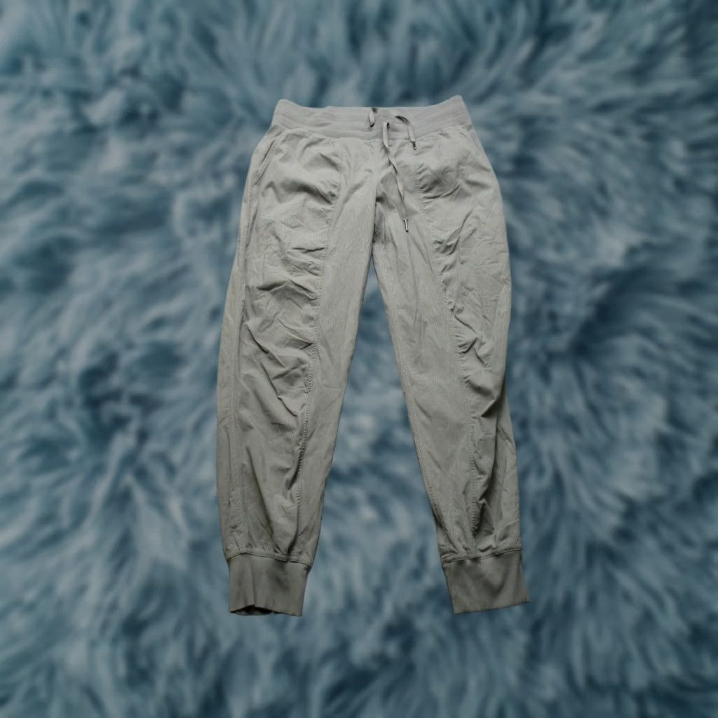 Lululemon Lululemon Pants Womens 10 Brown Joggers Drawstring Waist Rib Cuff Nylon LW5ENNS Size 32" / US 10 / IT 46 - 1 Thumbnail