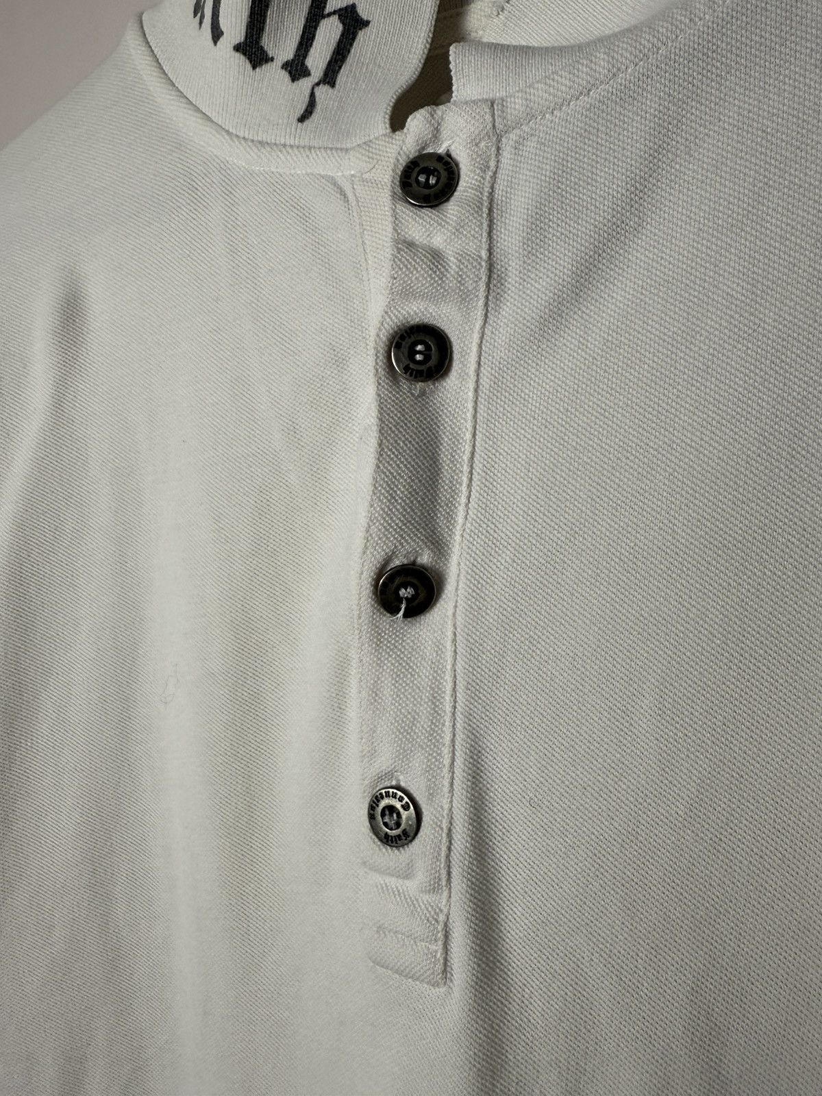 Faith Connexion Y2K Faith Connexion Long Sleeve Polo Size US XL / EU 56 / 4 - 4 Thumbnail