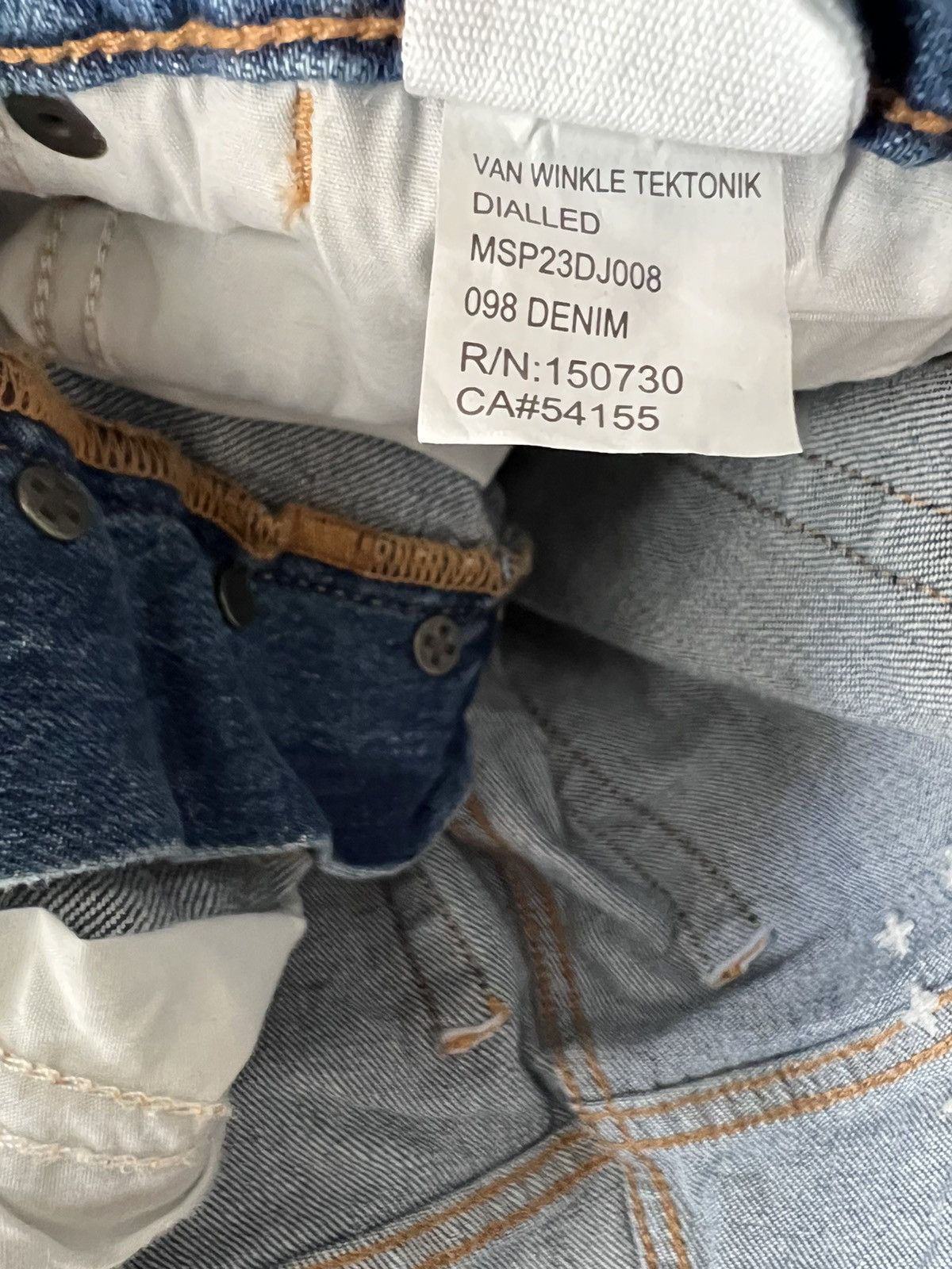 Ksubi Ksubi Jeans Mens Van Winkle Skinny Leg Blue $260 Size 29/32 Size US 29 - 7 Thumbnail
