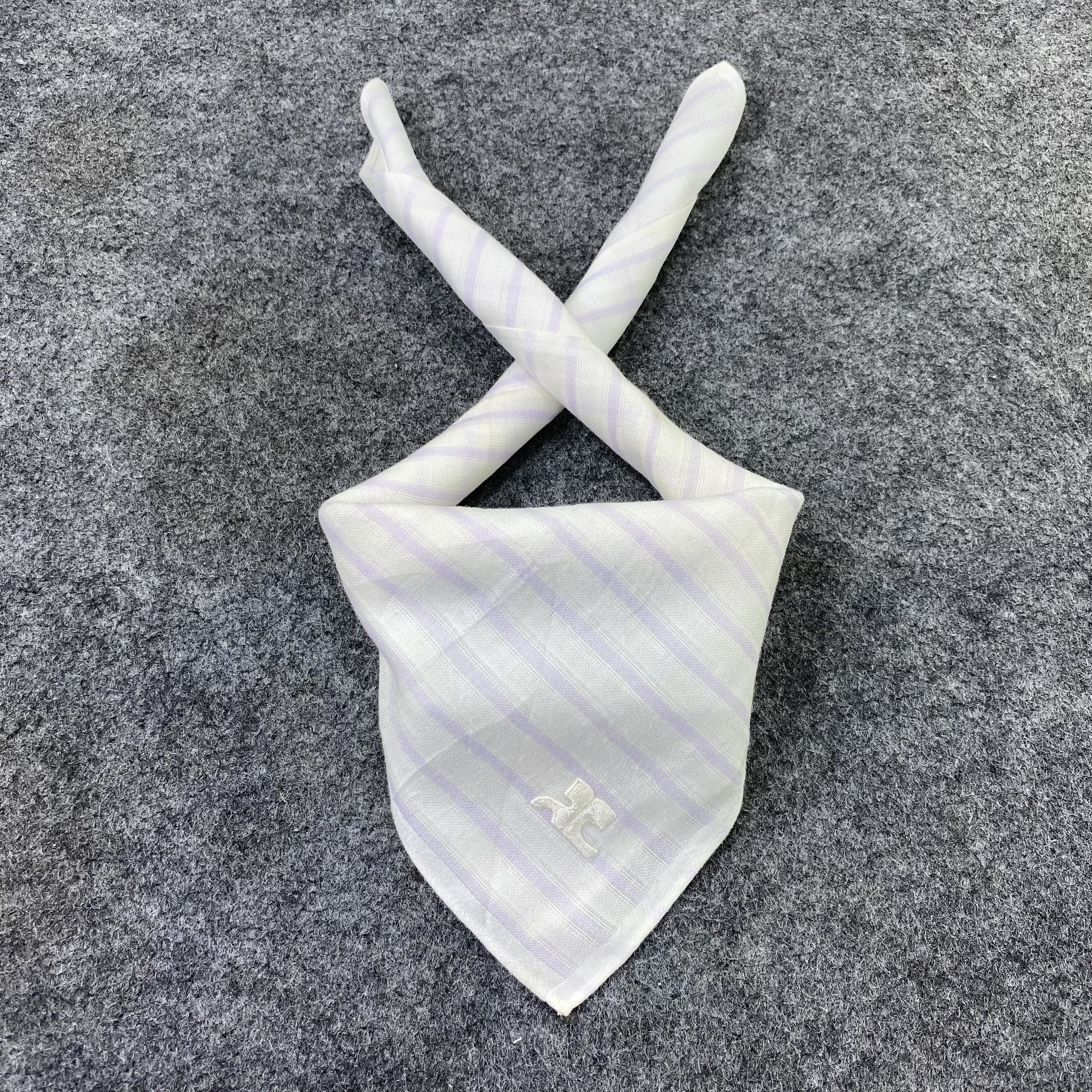 Courreges Courreges Handkerchief Neckerchief Bandana-B1556 Size ONE SIZE - 2 Thumbnail