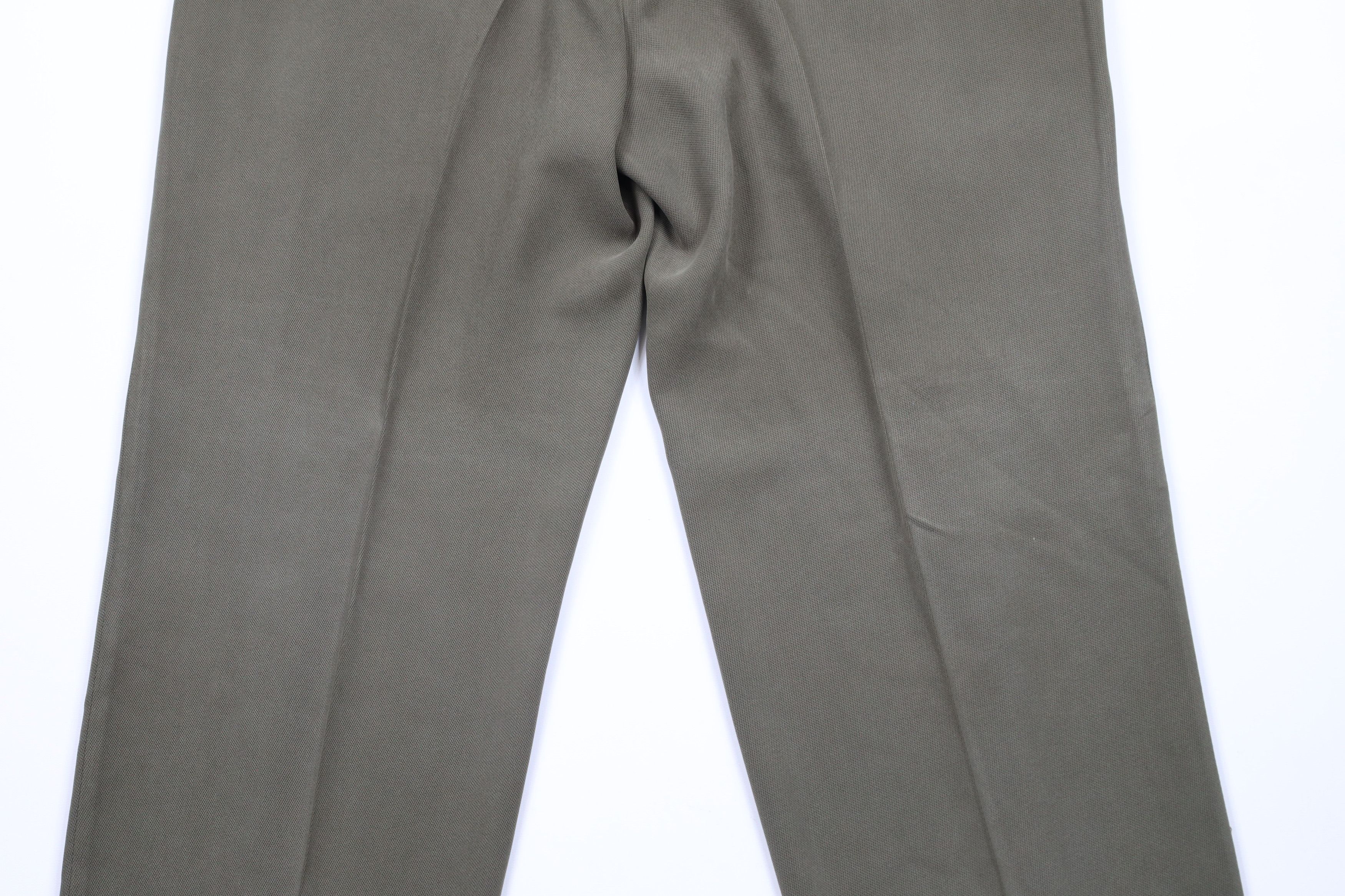 Tommy Bahama Vintage 90s Tommy Bahama Pleated Wide Leg Chino Pants Green Size US 36 / EU 52 - 11 Thumbnail