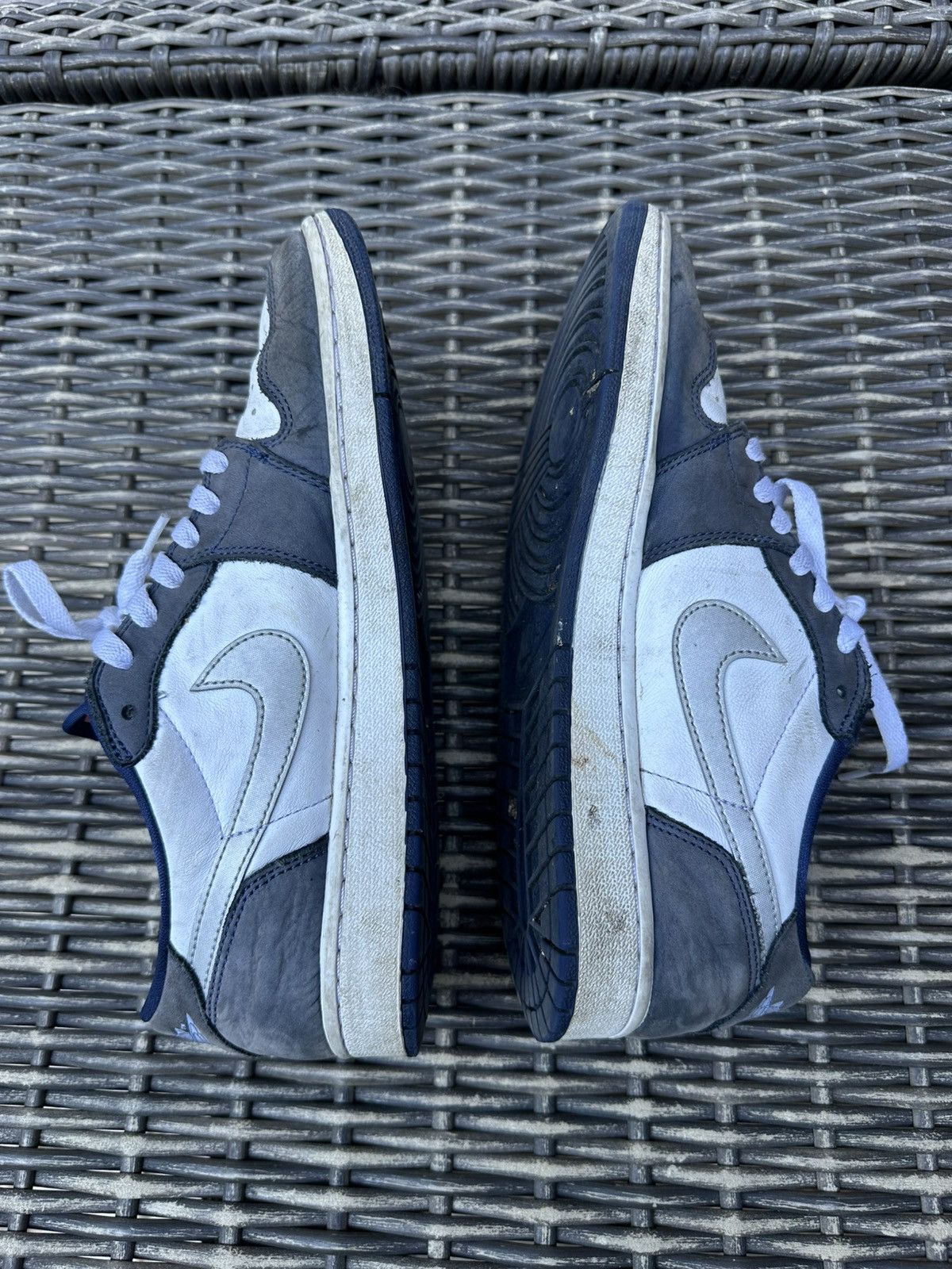 Nike SB Nike SB Jordan 1 Eric Koston Low Midnight Navy Size US 9.5 / EU 42-43 - 8 Thumbnail