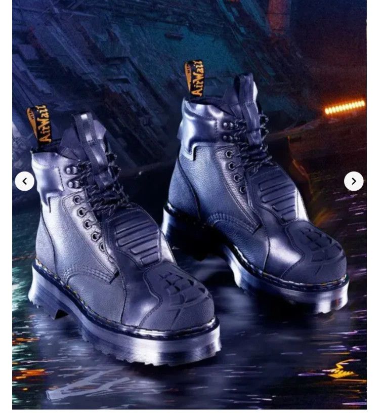 Dr. Martens DR. MARTENS 1460 Protect Leather LaceUp Boots Size US 8 / IT 38 - 2 Thumbnail