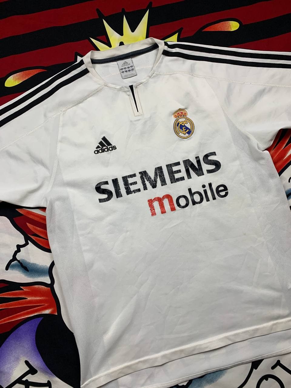 Adidas Adidas Real Madrid 03/04 Home football jersey soccer Size M Size US M / EU 48-50 / 2 - 2 Thumbnail