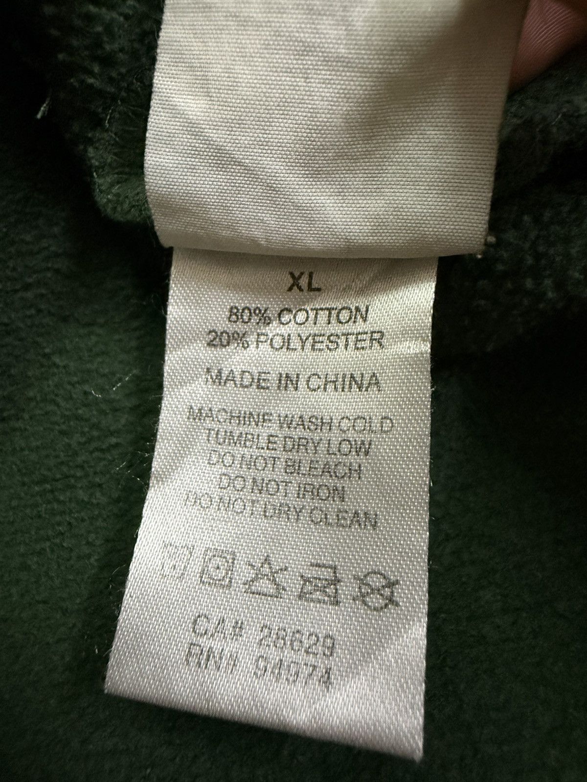 Stussy Stussy Emdroidery Center Logo Distressed Sweatshirt Size US XL / EU 56 / 4 - 11 Thumbnail