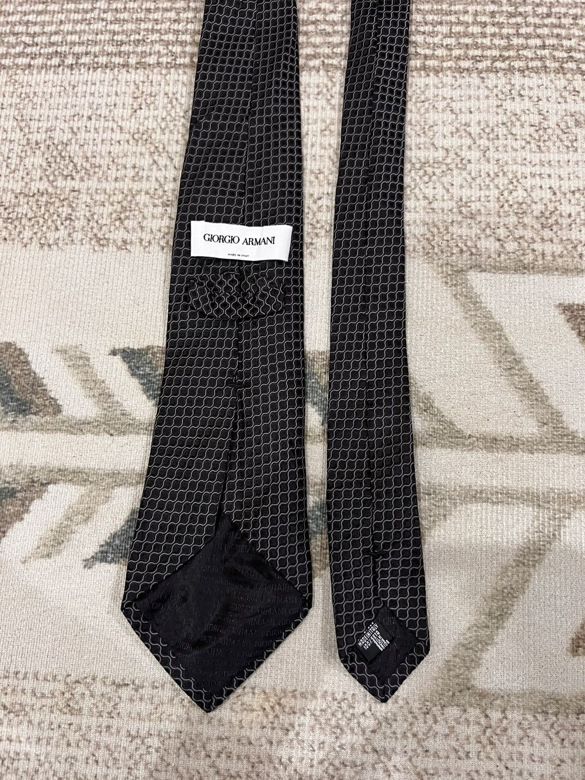 Giorgio Armani Giorgio Armani Silk Tie Size ONE SIZE - 4 Thumbnail