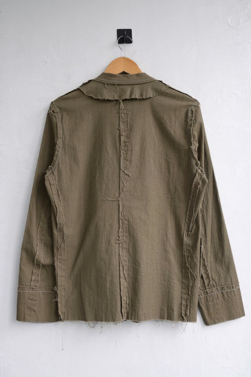 Undercover Undercover Early 2000s Raw Edge Jacket Size US M / EU 48-50 / 2 - 2 Thumbnail