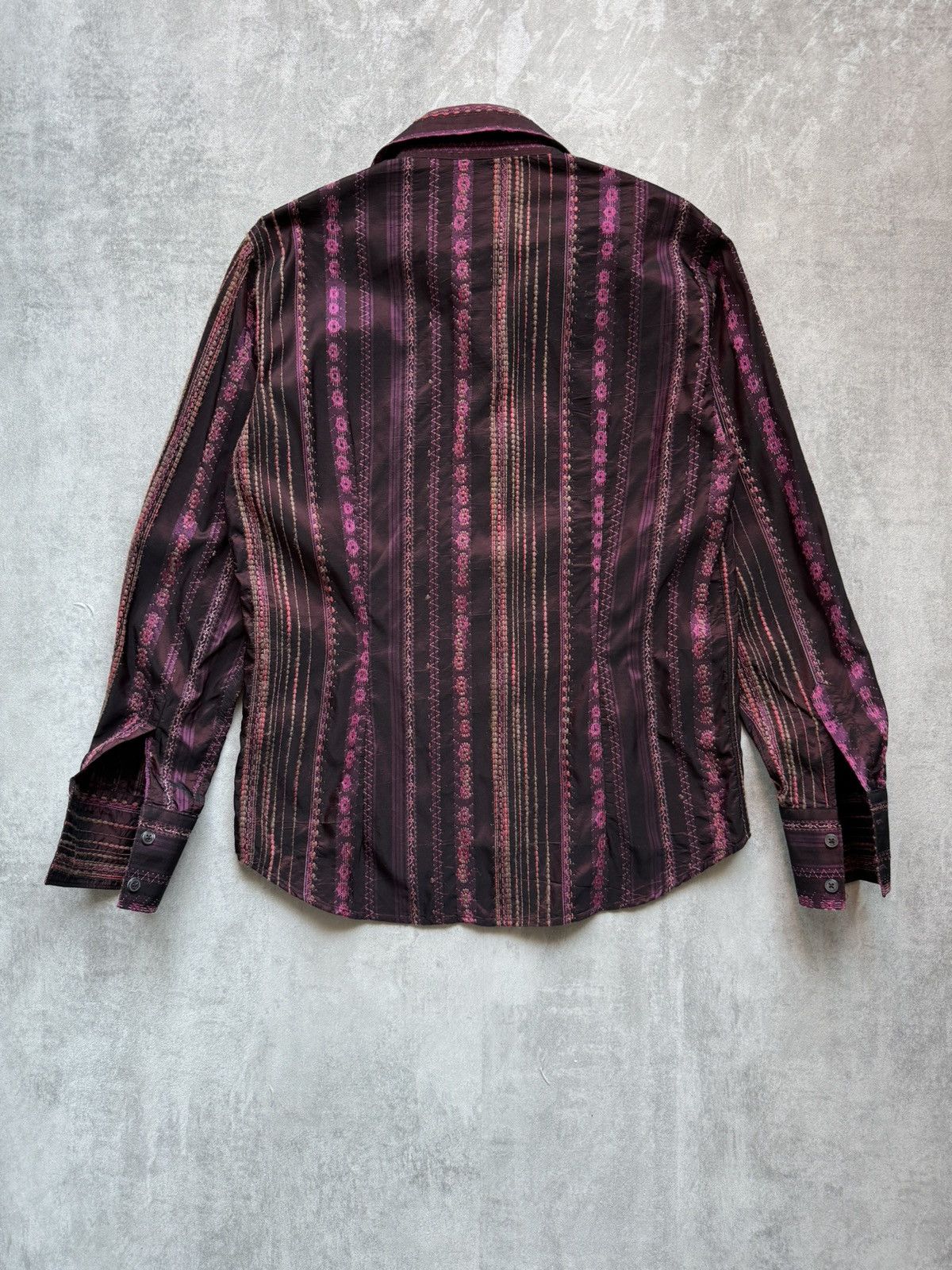 Japanese Brand NARACAMICIE vintage Shirt Long Sleeve Womens Size Small Size S / US 4 / IT 40 - 3 Thumbnail