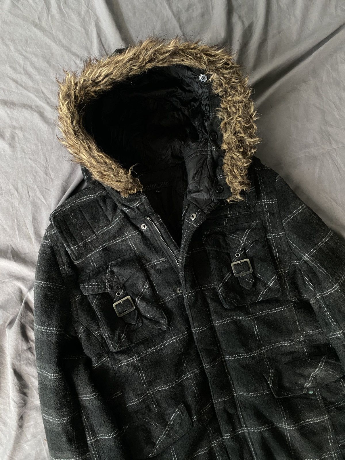 In The Attic In the attic Fur Buckle Jacket if six was nine number nine Size XL / US 12-14 / IT 48-50 - 2 Thumbnail