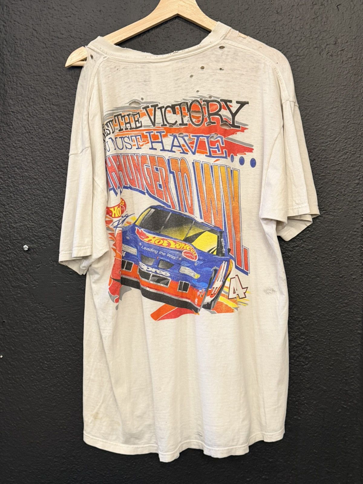 Vintage Vintage race tee Size US XL / EU 56 / 4 - 3 Thumbnail