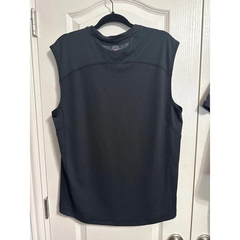 Harley Davidson Harley Davidson Performance Willie G Skull Flame Muscle Tank Size US L / EU 52-54 / 3 - 3 Thumbnail