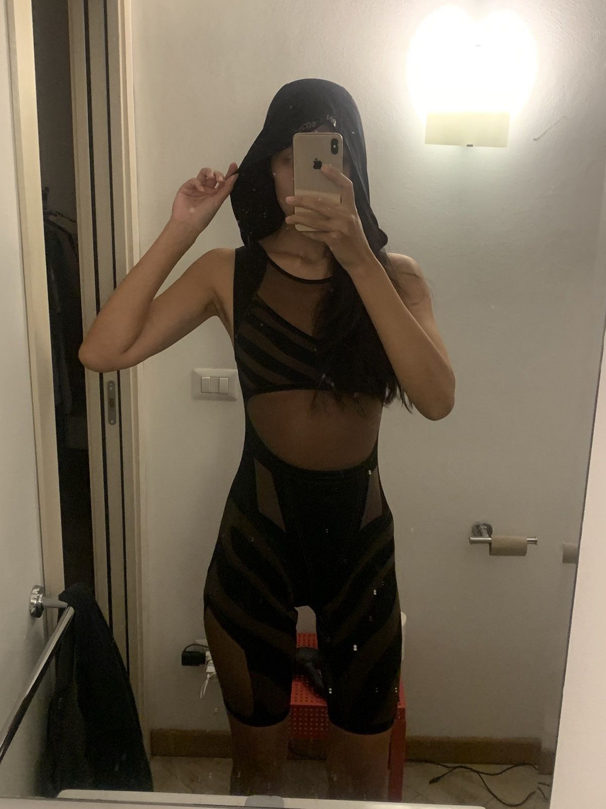 GCDS × Wolford wolford x gcds animalier jumpsuit Size 28" / US 6 / IT 42 - 4 Thumbnail