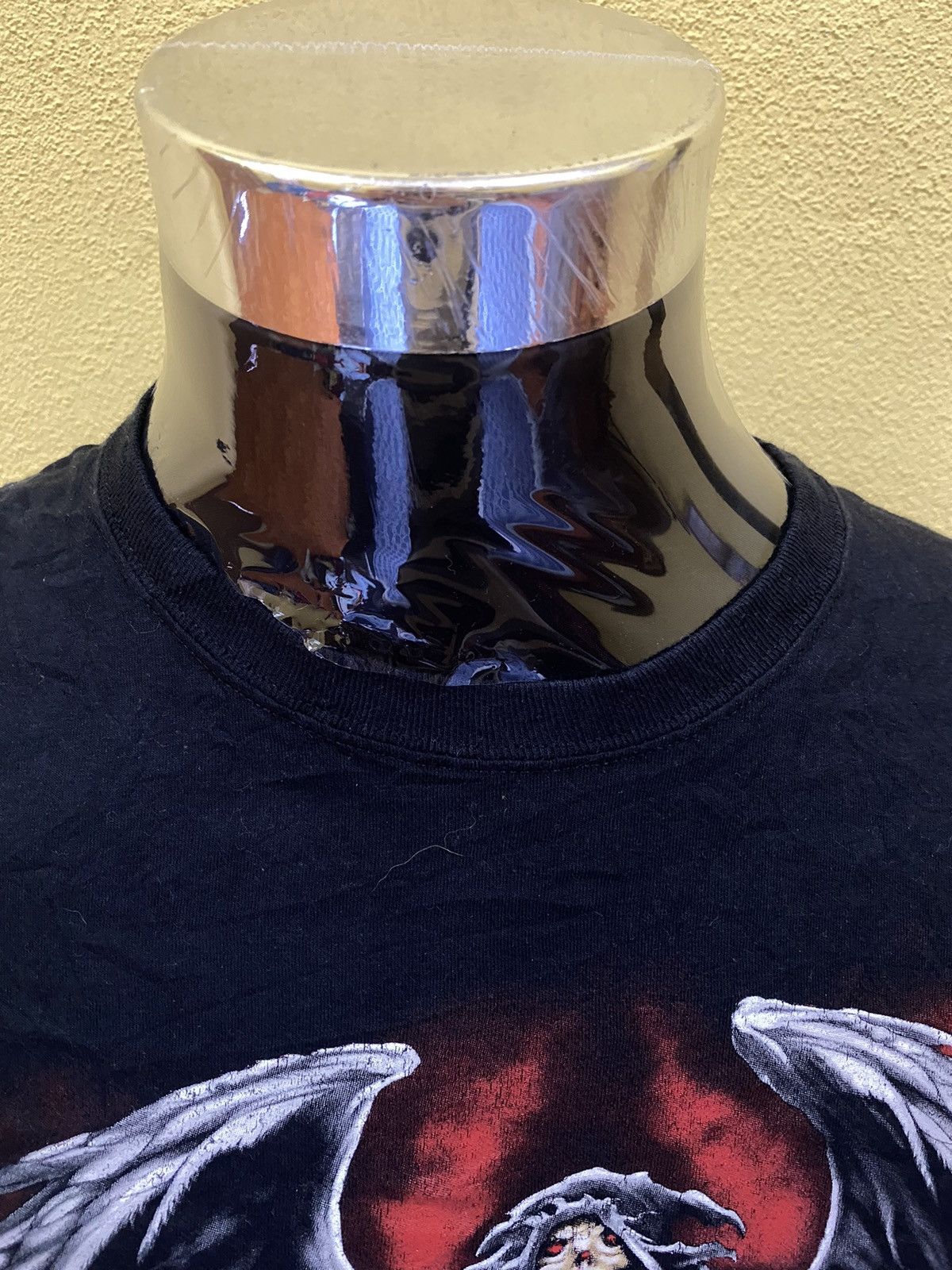 Affliction × Fruit Of The Loom × Vintage Vintage 2000s Affliction style Grim Reaper Skull Graphics Size US XXL / EU 58 / 5 - 7 Thumbnail
