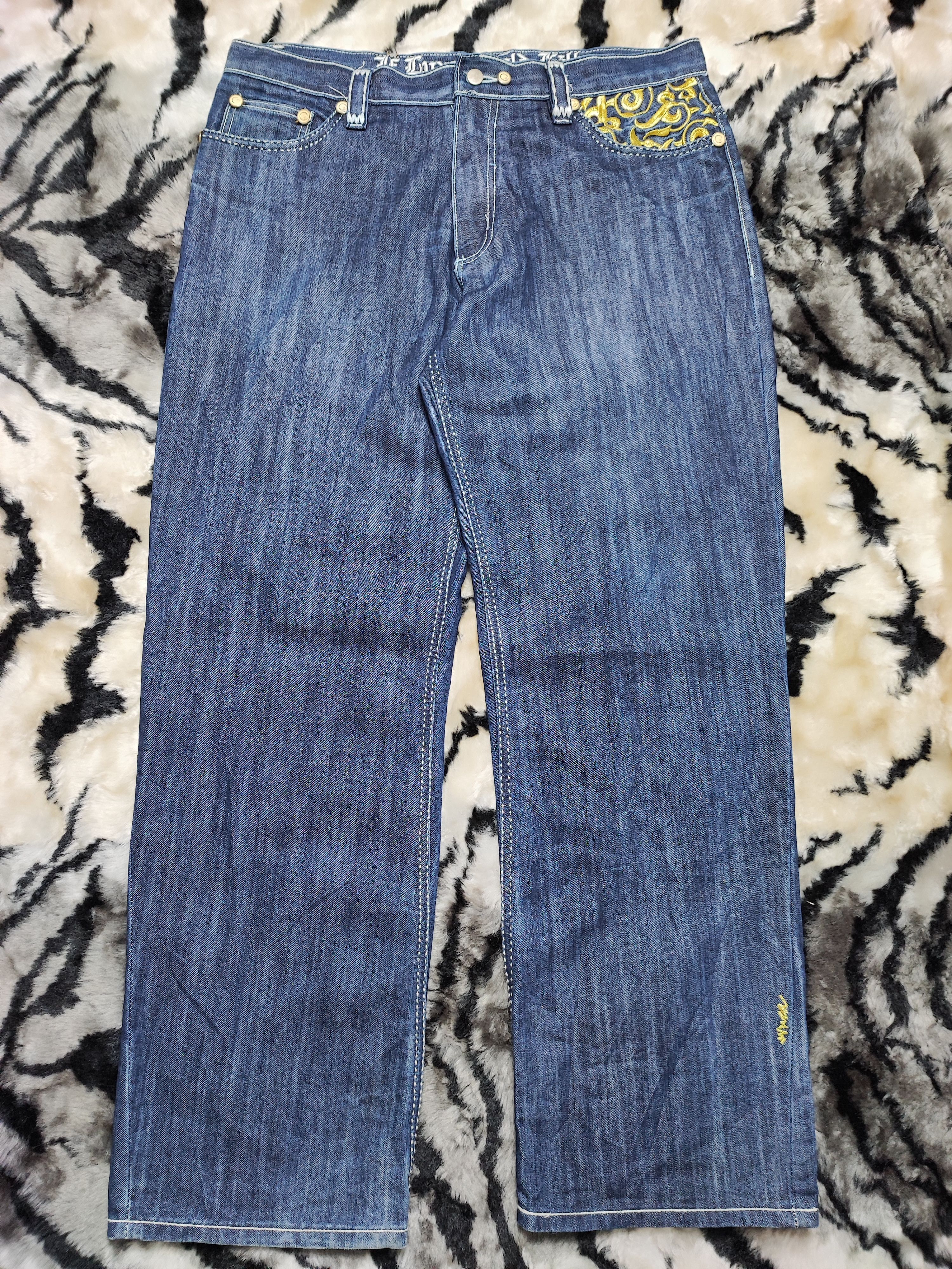 Christian Audigier × Coogi × Ed Hardy Coogi Jeans Style Christian Audigier Size US 39 - 3 Thumbnail