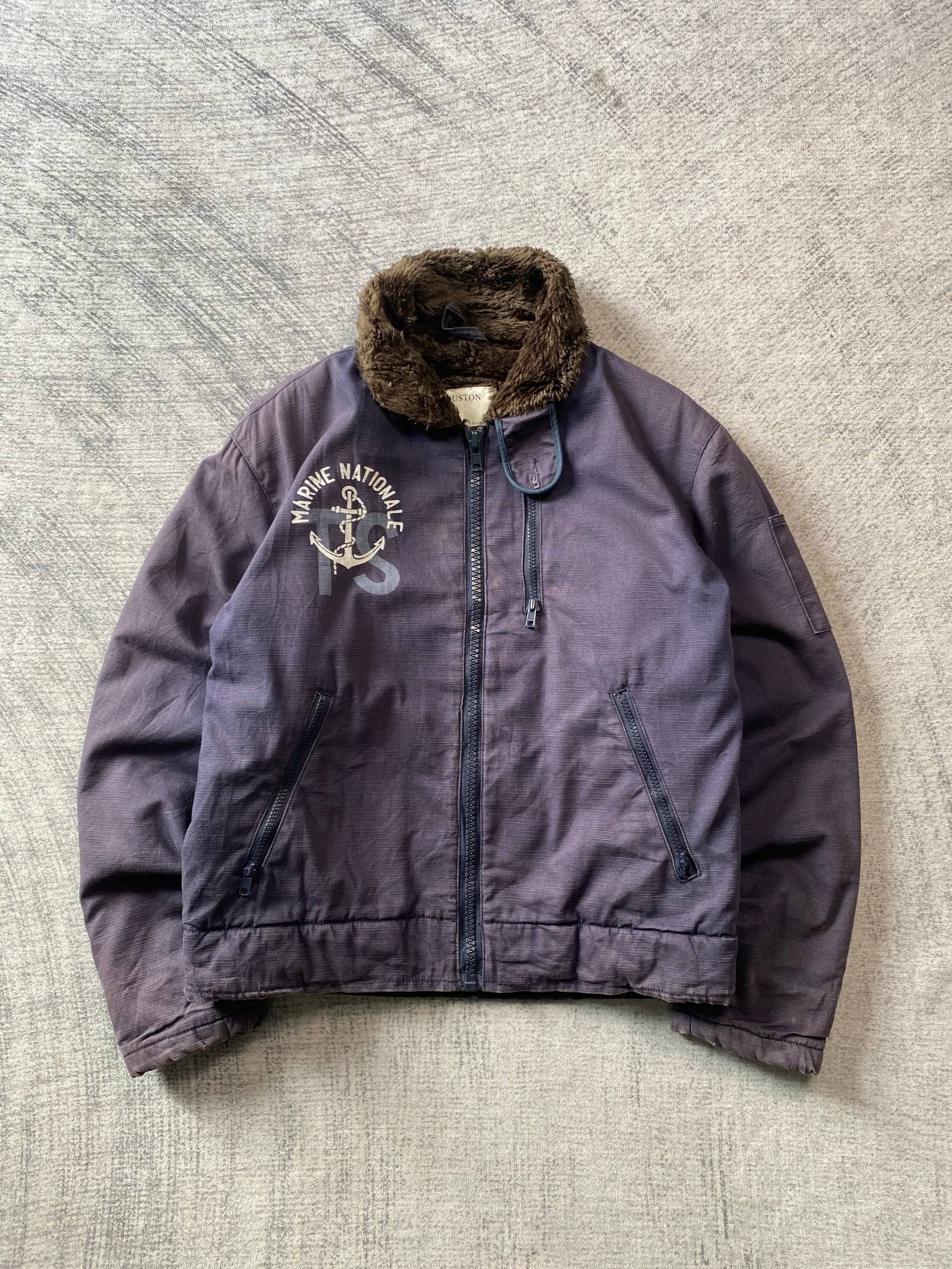 Buzz Rickson's Vintage Marine Nationale N-1 Deck Jacket by Houston Inc Size US S / EU 44-46 / 1 - 1 Thumbnail