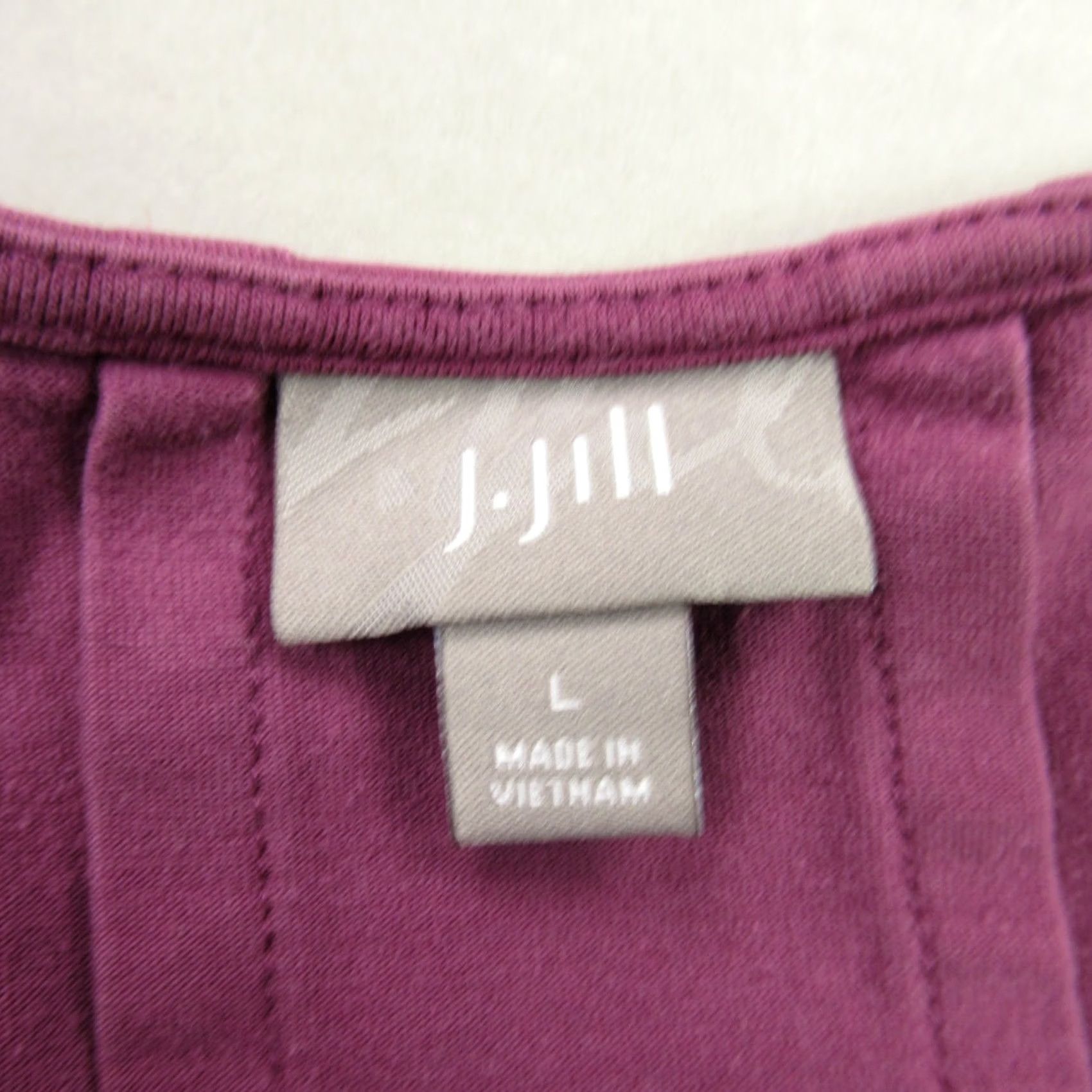 J. Jill J. Jill Dress Womens Large Short Sleeve Lightweight Pullover Casual Crew Neck Zipless? No, Pullover. Size L / US 10 / IT 46 - 4 Thumbnail