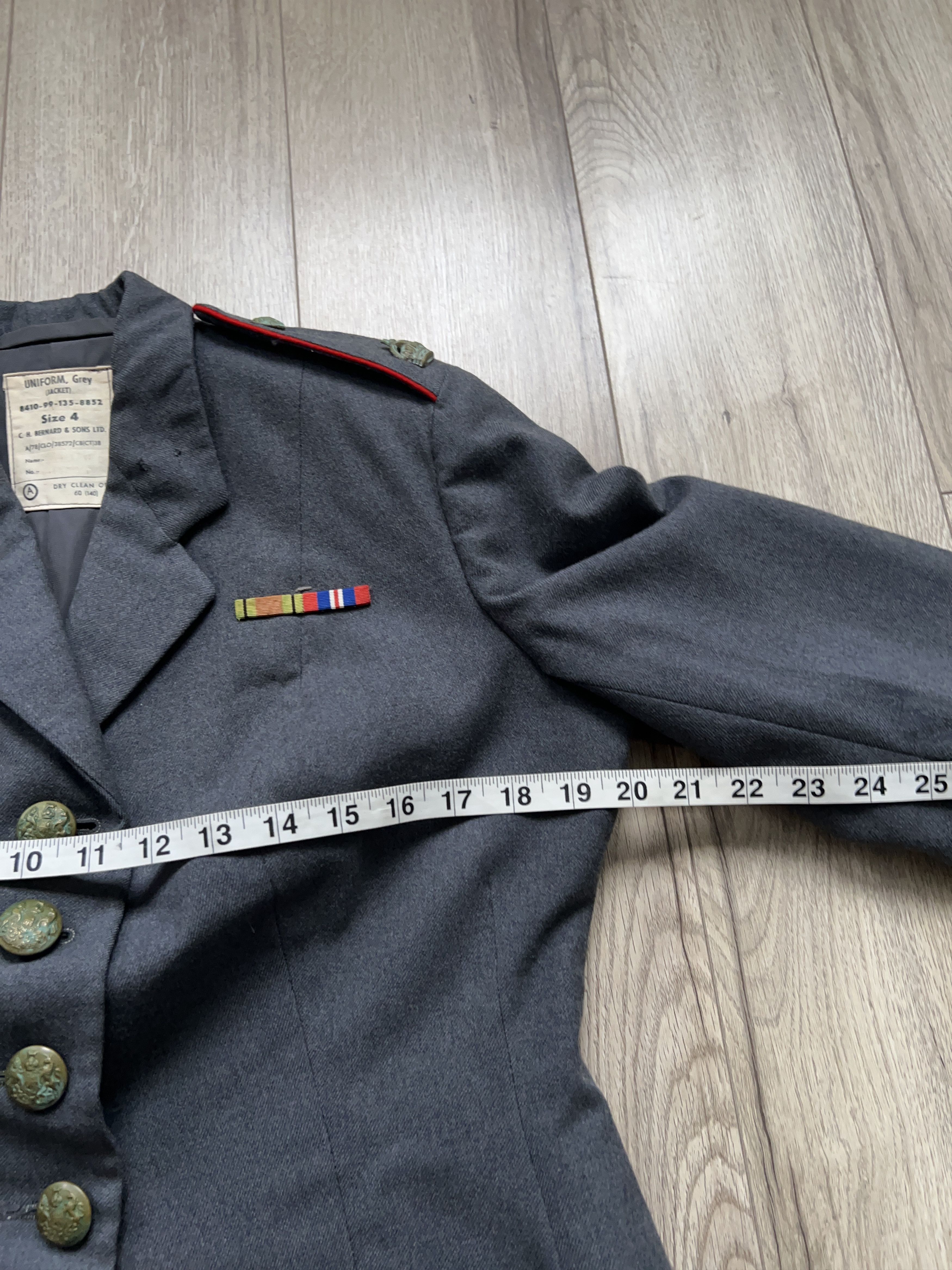 Vintage QARANC Royal Nursing Corps Uniform Jacket C.H. Bernard Sons Size ONE SIZE - 11 Thumbnail
