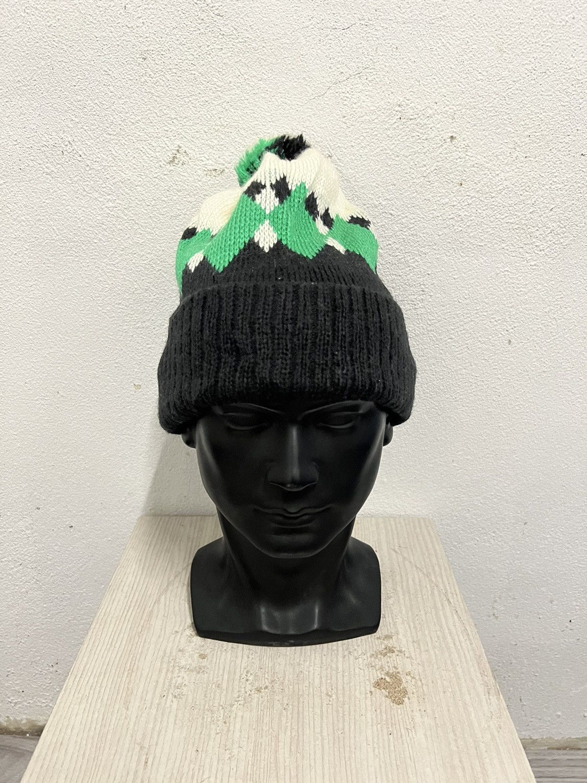 Vintage Vintage Beanie Hat Streetwear Size ONE SIZE - 2 Thumbnail