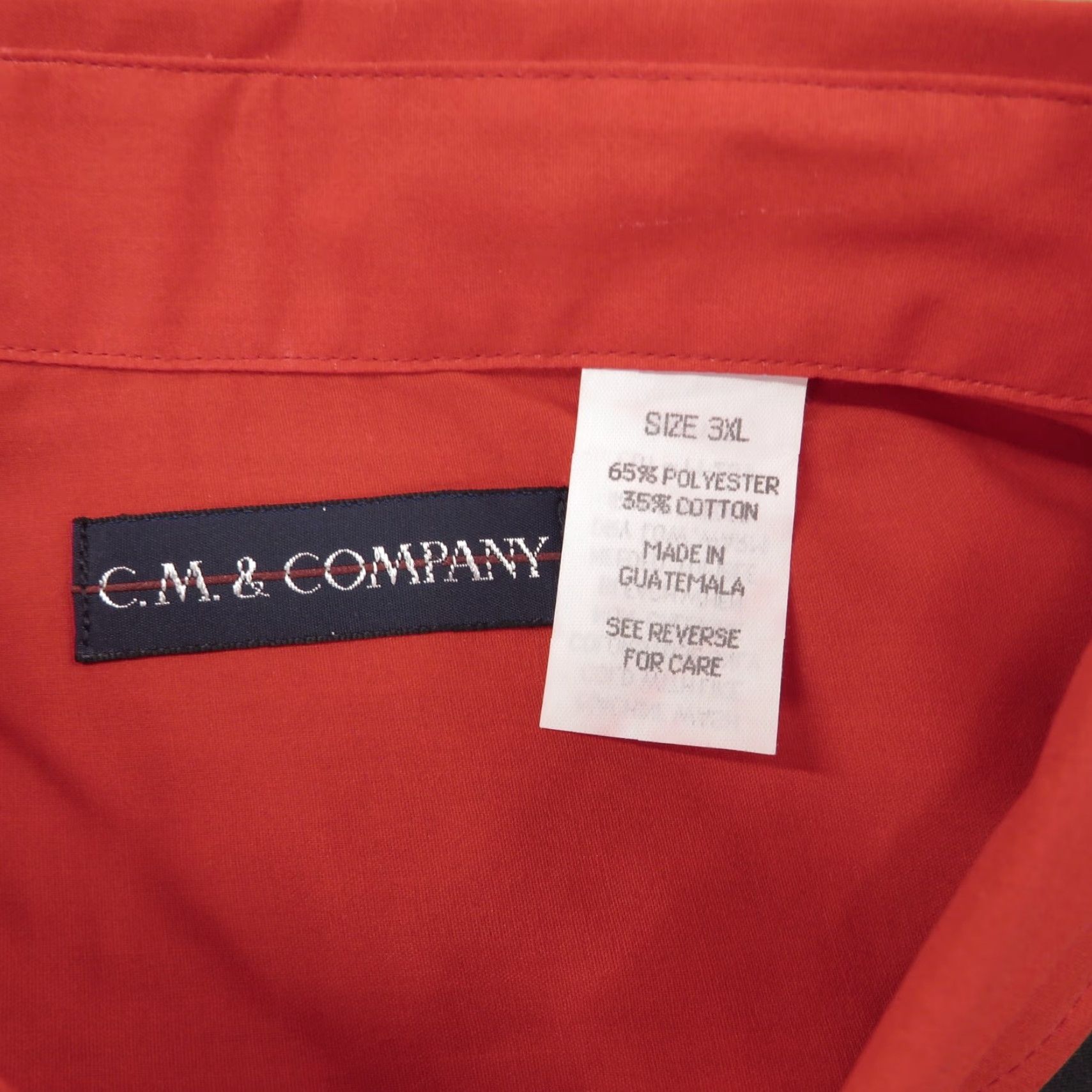 Vintage VINTAGE CM & Company Mac Tools Shirt Mens 3XL Red White Black Button-Down Casual Workwear USA 90s Boys Mens Size US XXL / EU 58 / 5 - 5 Thumbnail