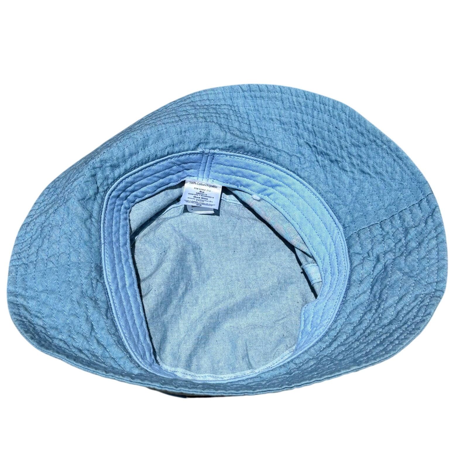 Other Blue Stay Groovy Bucket Hat Size ONE SIZE - 8 Thumbnail