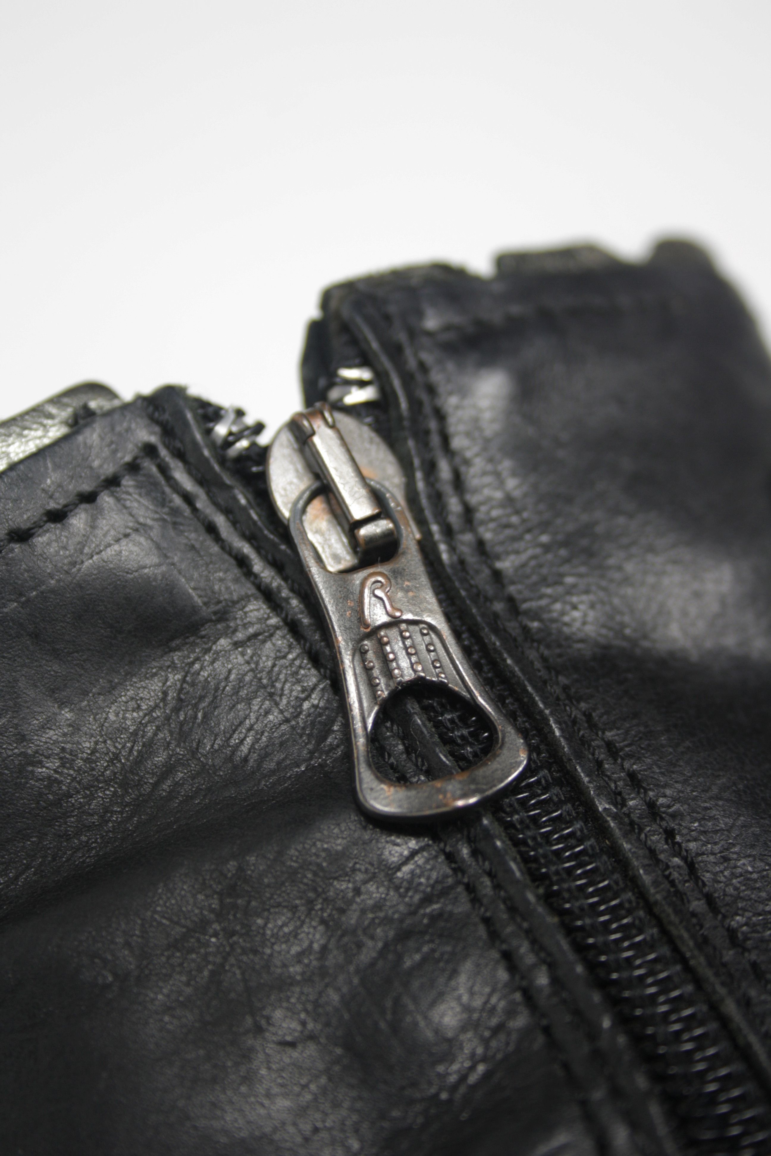 Replay × Vintage Replay Y2K Leather Buckle Strap Zip Ankle Boots Shoes Size US 7 / IT 37 - 8 Thumbnail
