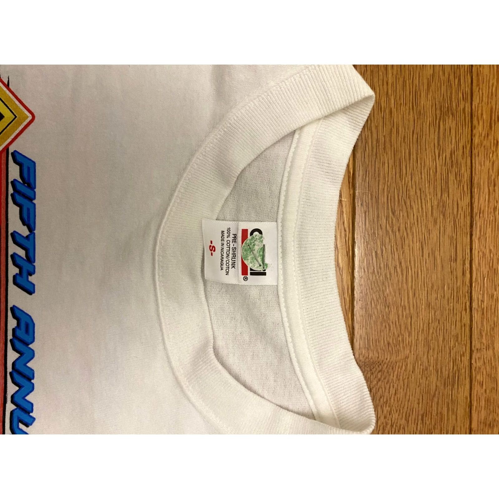 Vintage VTG Tony Stewart Eldora Prelude to the Dream T-Shirt Mens SZ S White Cotton Logo Crew Neck Short Sleeve 90s USA Vintage Size US S / EU 44-46 / 1 - 3 Thumbnail