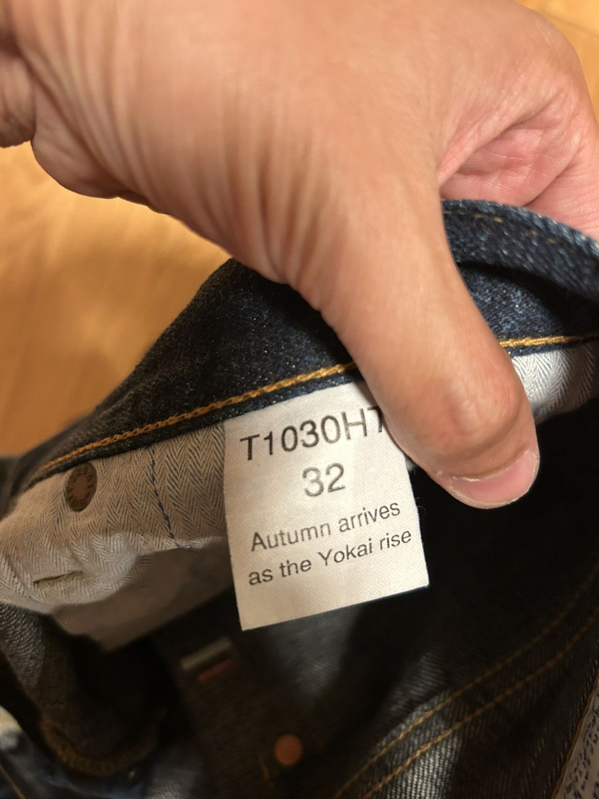 Tanuki Tanuki T1030HT (天 “Ten”) High Tapered Jeans 12.5oz Size US 32 / EU 48 - 3 Thumbnail