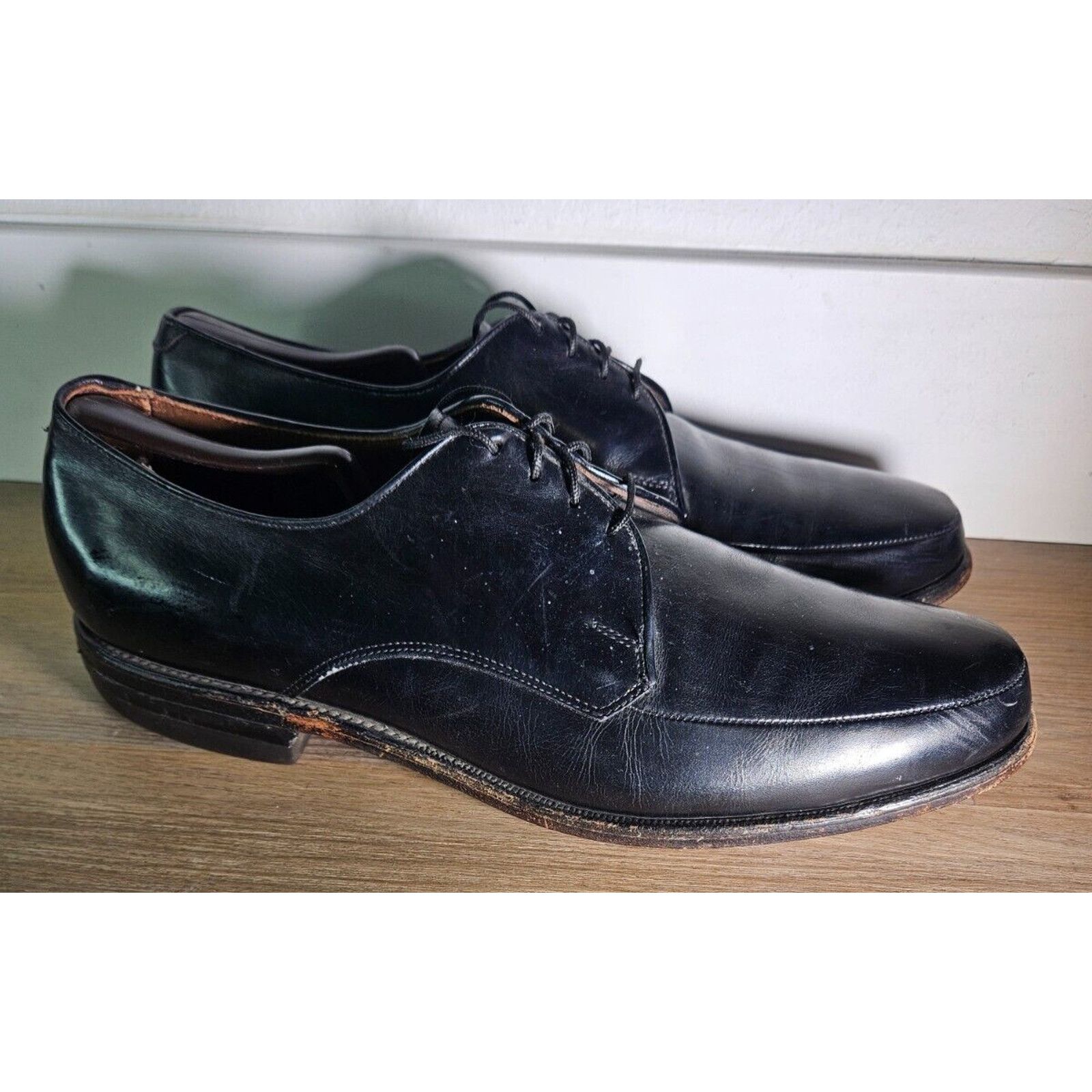 Allen Edmonds Allen Edmonds Men’s Black Leather Dress Shoes Size 11.5 D Size US 11.5 / EU 44-45 - 1 Thumbnail
