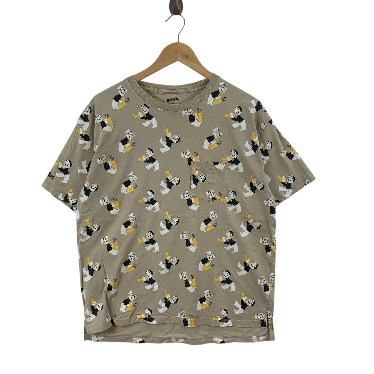 Other OSAMU HARADA GOODS Kawaii Illustration AOP Tee Shirt Top Size M / US 6-8 / IT 42-44 - 3 Thumbnail