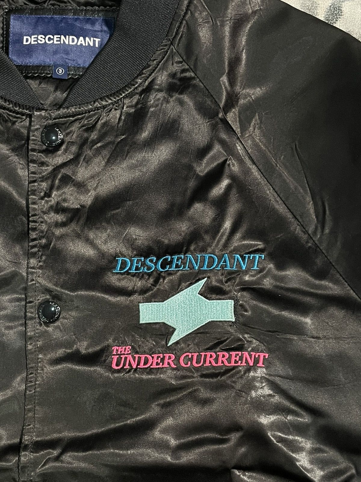 Descendant RARE!!! Descendant Varsity Echo Satin Jacket Size US L / EU 52-54 / 3 - 6 Thumbnail