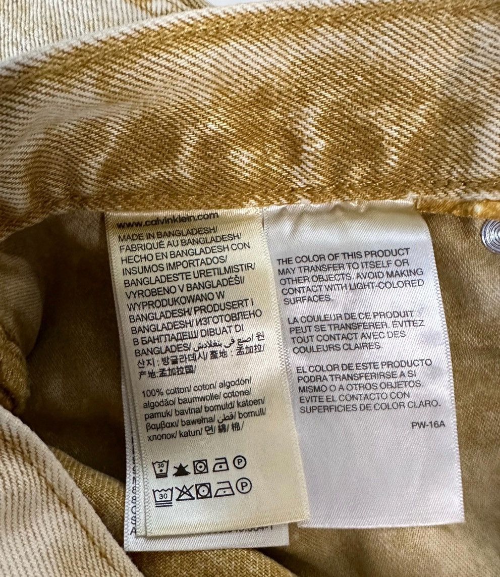 Calvin Klein Yellow Calvin Klein Jeans Size US 31 - 5 Thumbnail