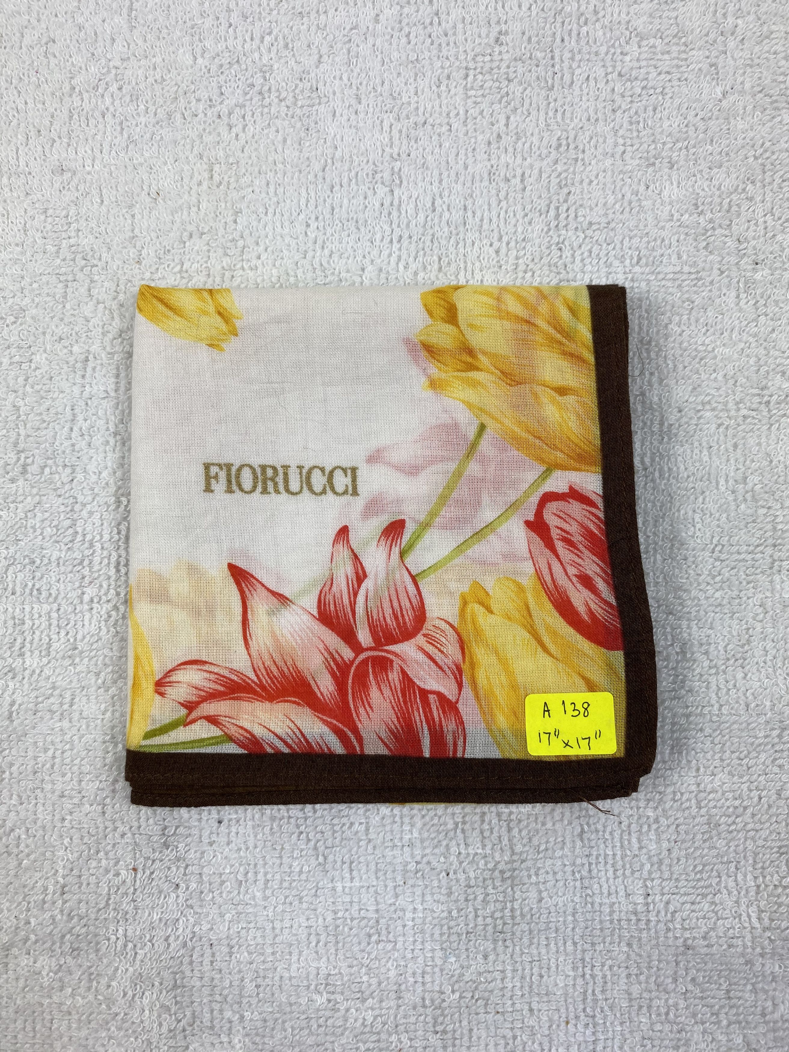 Fiorucci Fiorucci Floral Handkerchief / Bandana / Neckerchief Size ONE SIZE - 6 Thumbnail