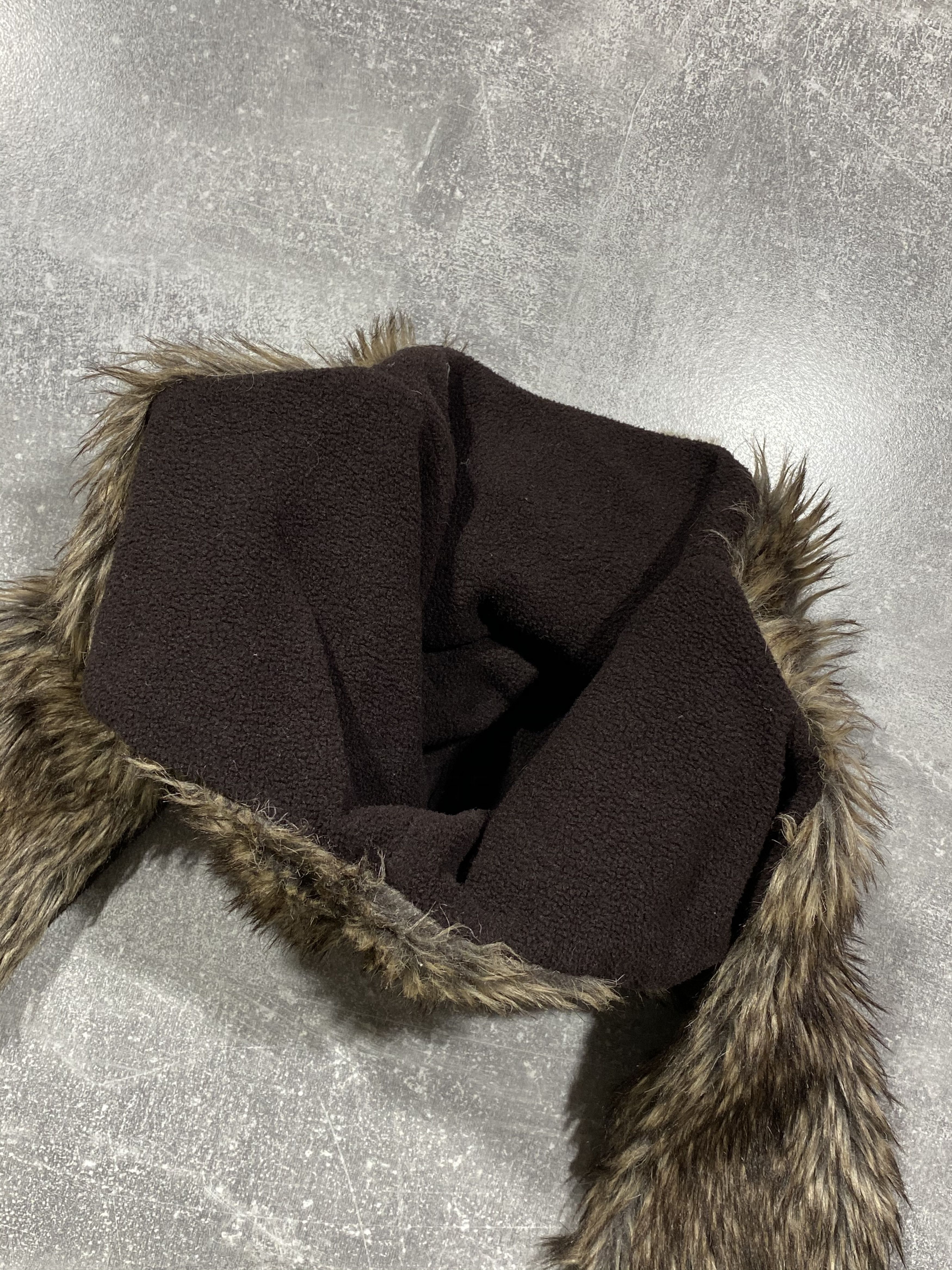 Japanese Brand Vintage Fuzzy hat Bear Face beanie Japan street style Size ONE SIZE - 6 Thumbnail