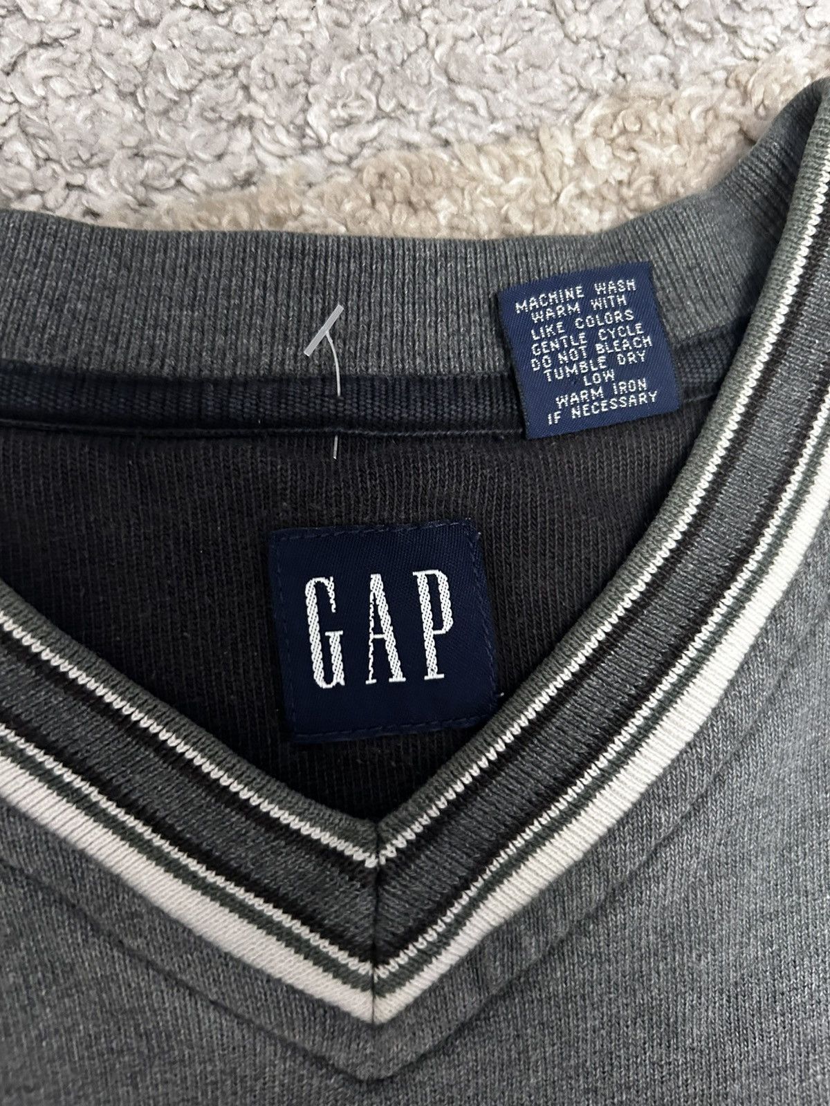 Gap × Vintage VINTAGE GAP FITTED SWEATSHIRT Size US L / EU 52-54 / 3 - 3 Thumbnail