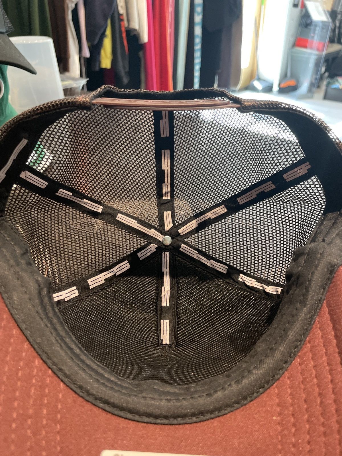 Sp5der Spider Rhinestone Trucker Hat Size ONE SIZE - 3 Thumbnail