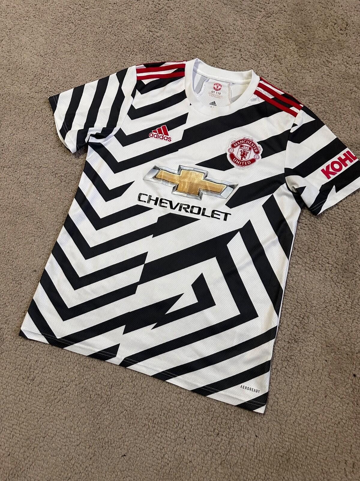Adidas Manchester United 2020 Football Shirt Soccer Jersey Adidas Size US M / EU 48-50 / 2 - 2 Thumbnail